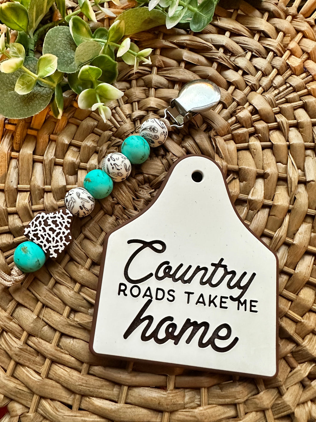 Country Road Teether with Clip